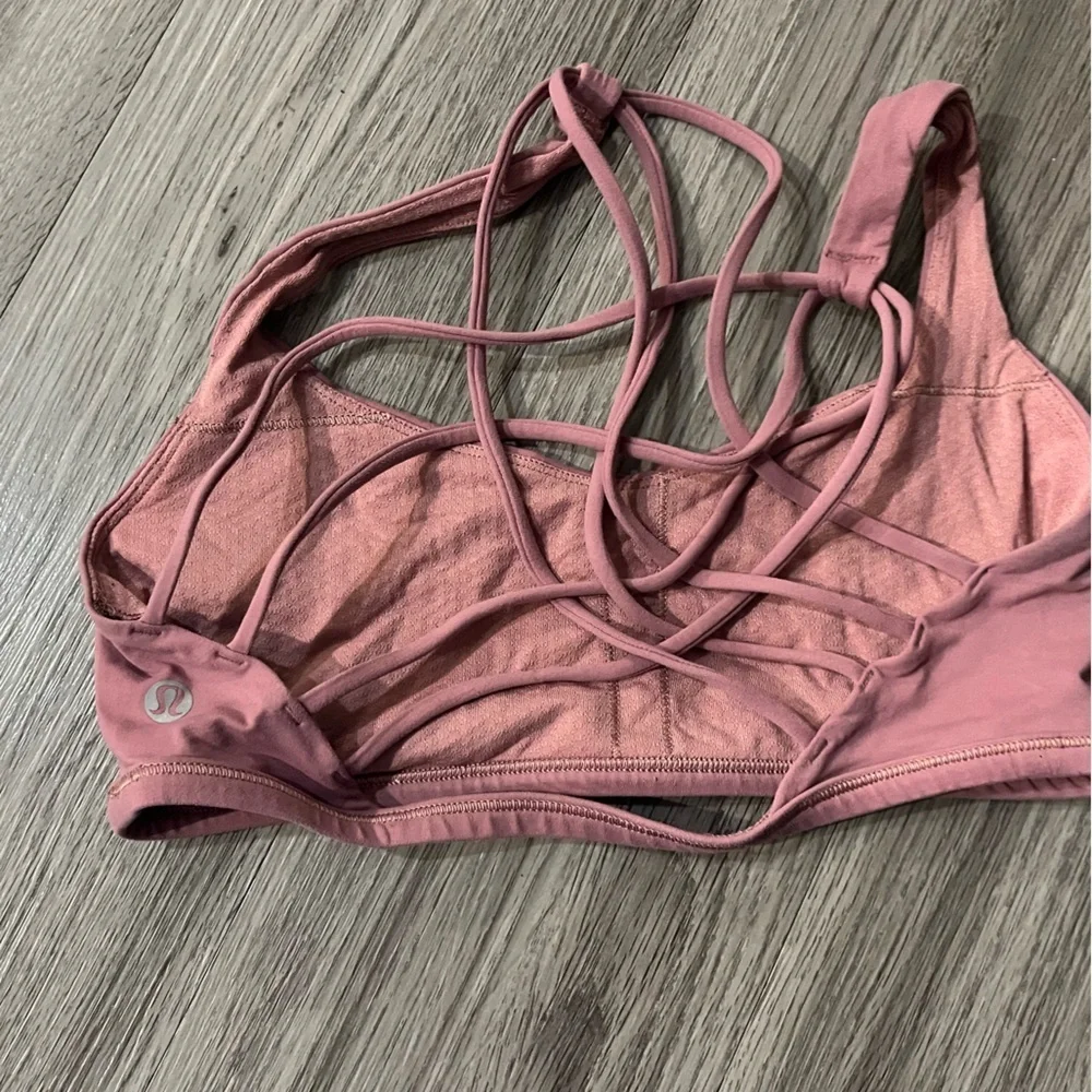 Lululemon Free To Be Wild Bra - Spanish Rose